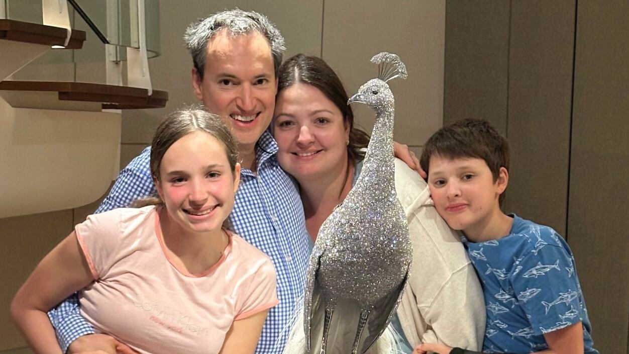 Alisa Petrov with her family