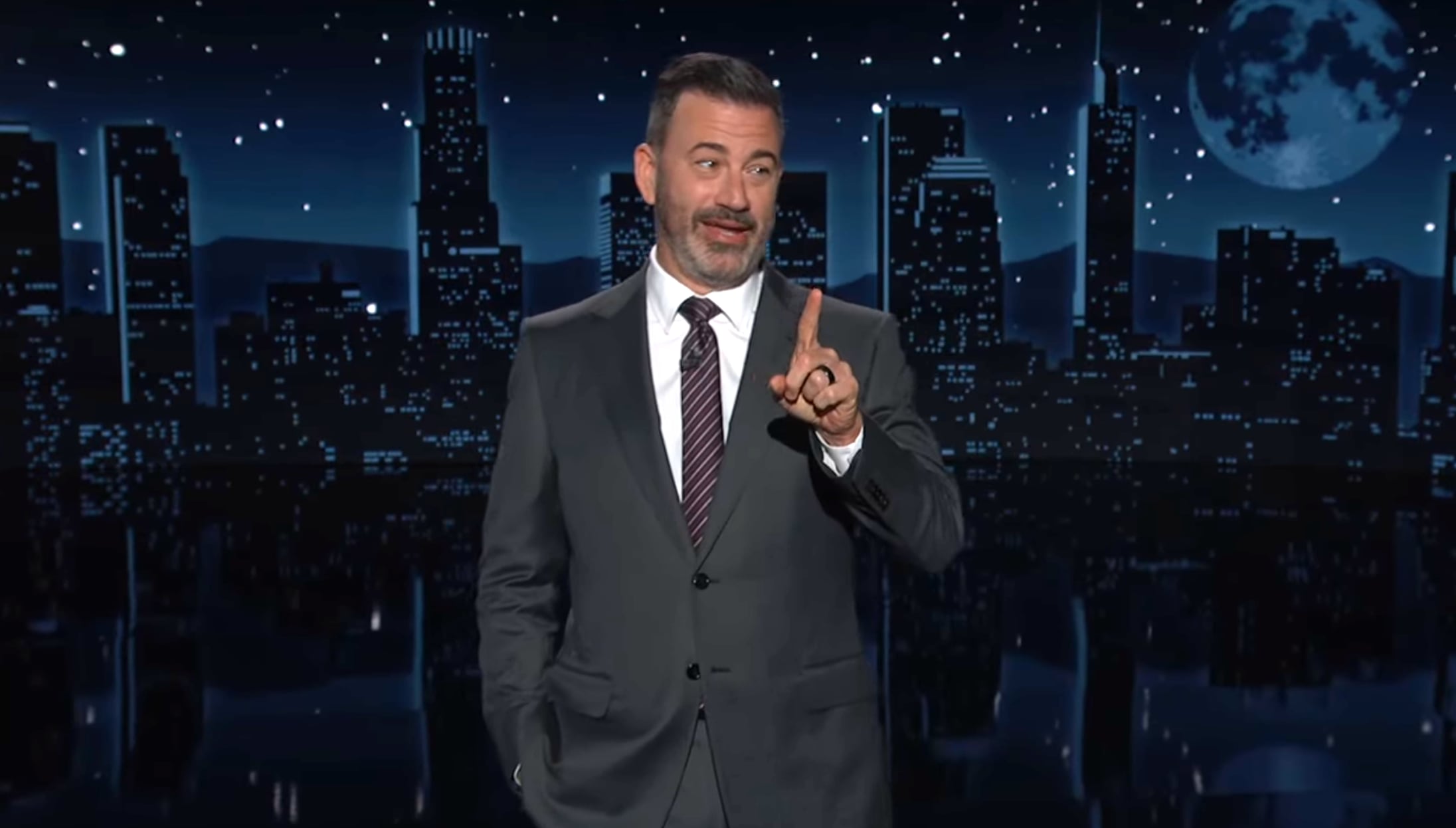 Jimmy Kimmel Live! Kimmel being gleeful about the Trump/Musk feud