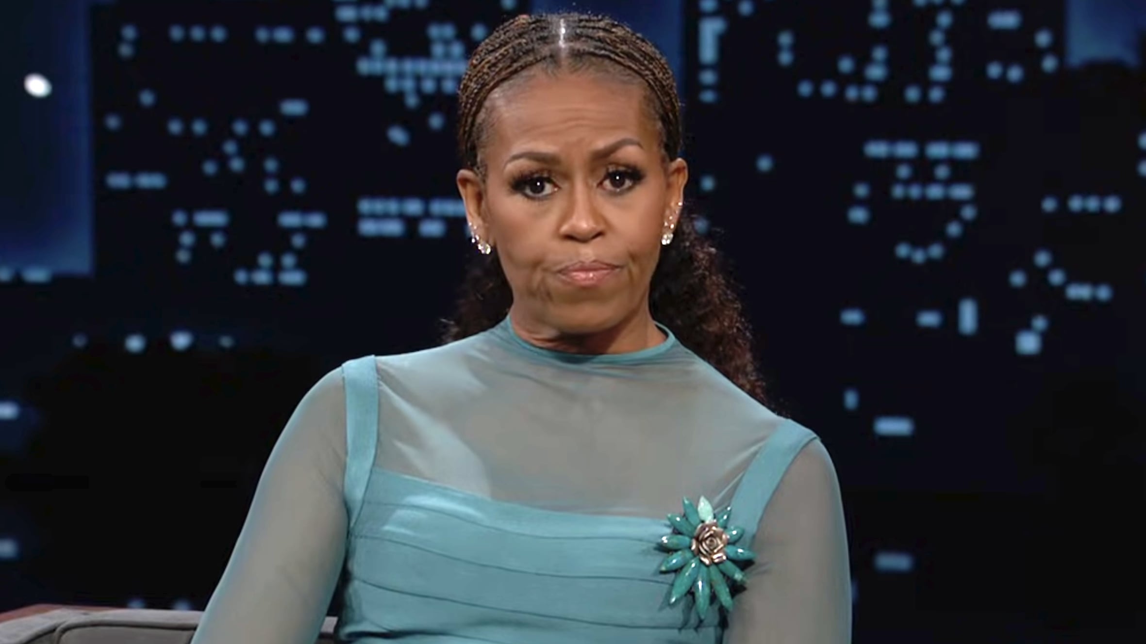 Mourning Michelle Obama Rebukes Trump for Psychotic Rob Reiner Post