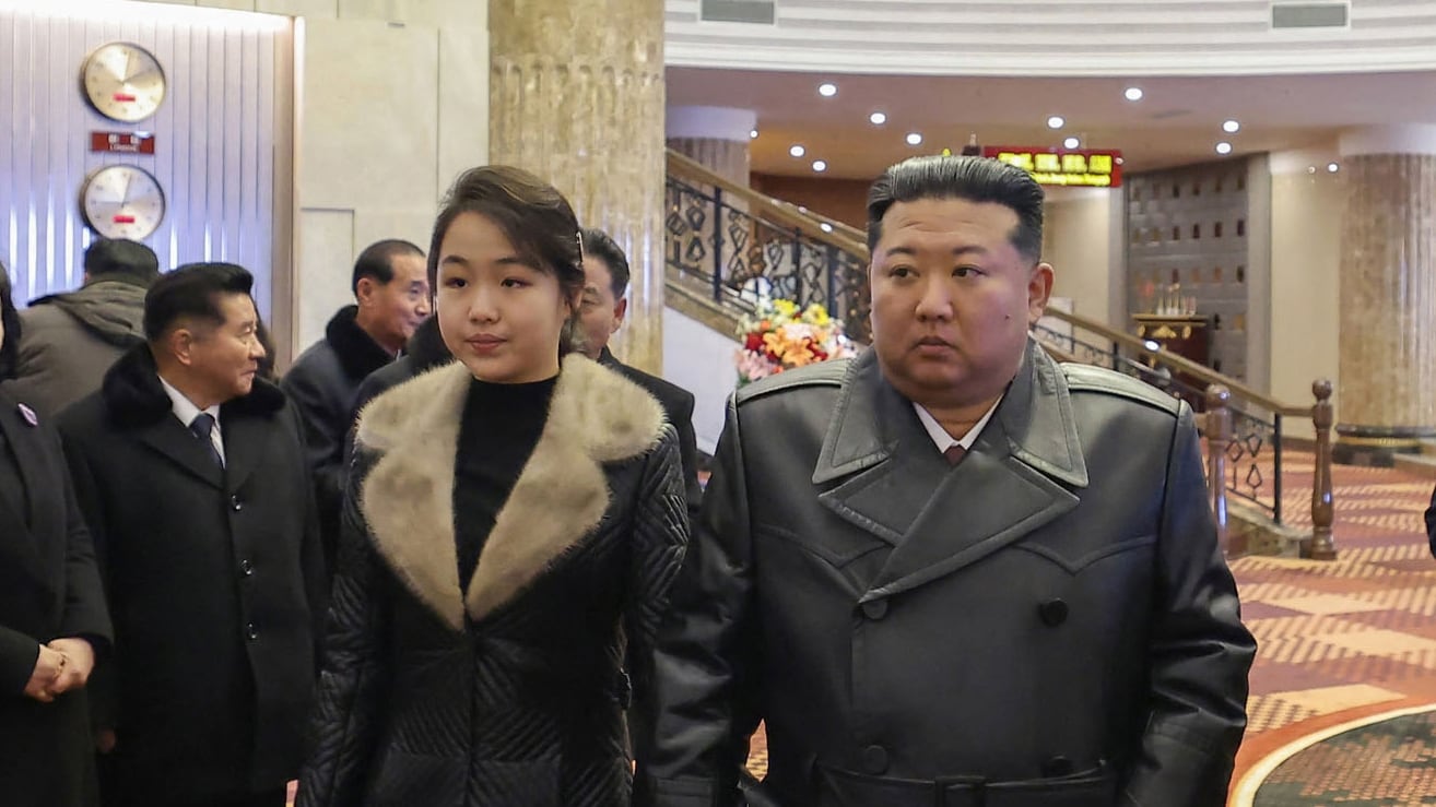 Kim Jong Un Inspects Beds in Wild Photoshoot With Daughter