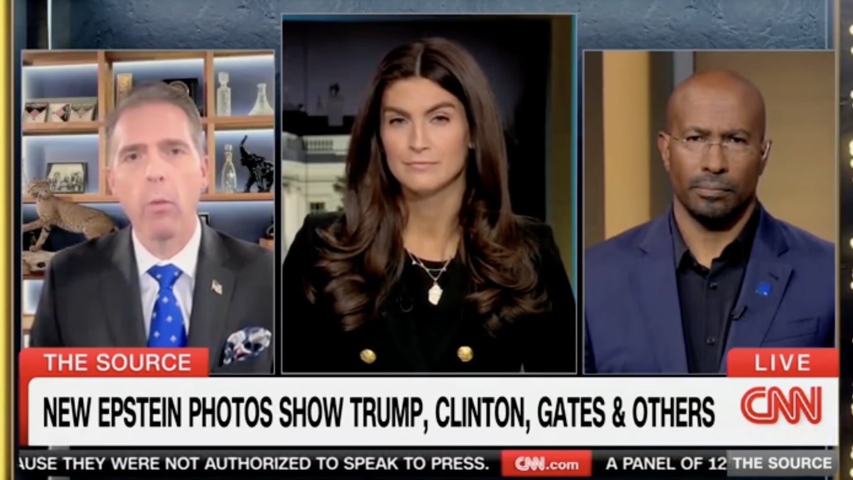 CNN Host Corners Jennings on Wild Spin of Epstein Photo Dump