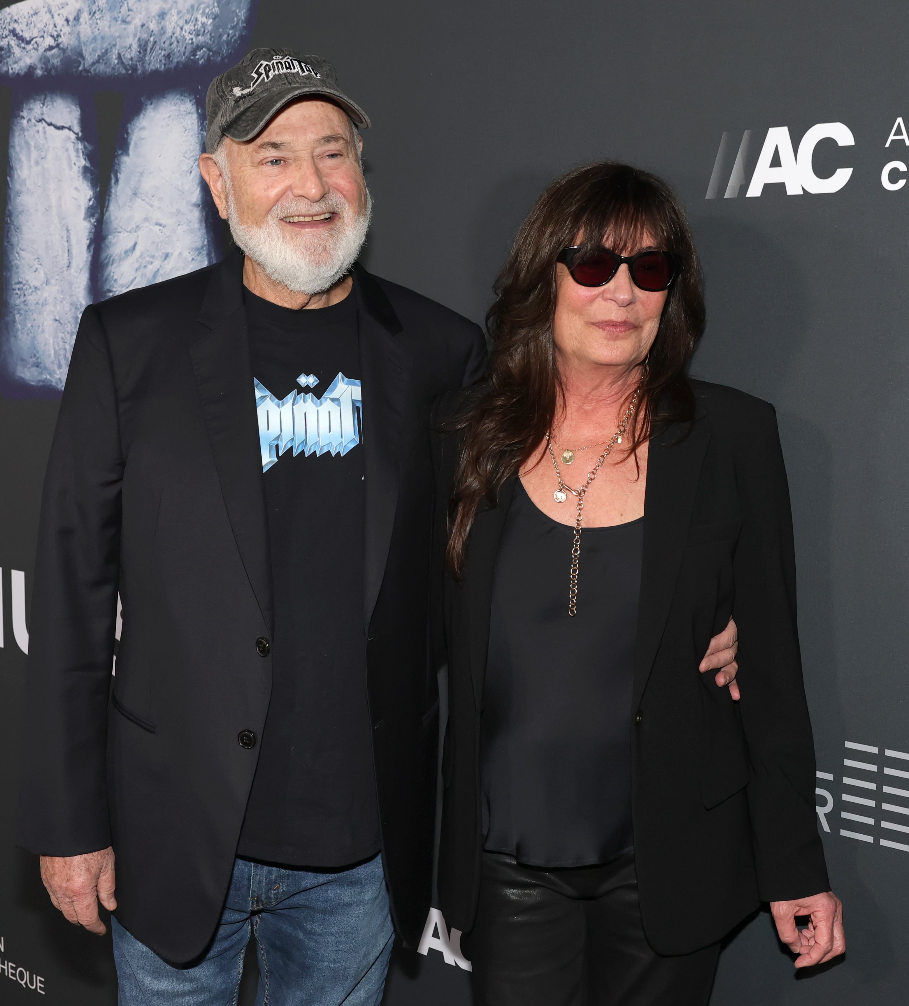 Rob Reiner and Michele Reiner arrive at the premiere of