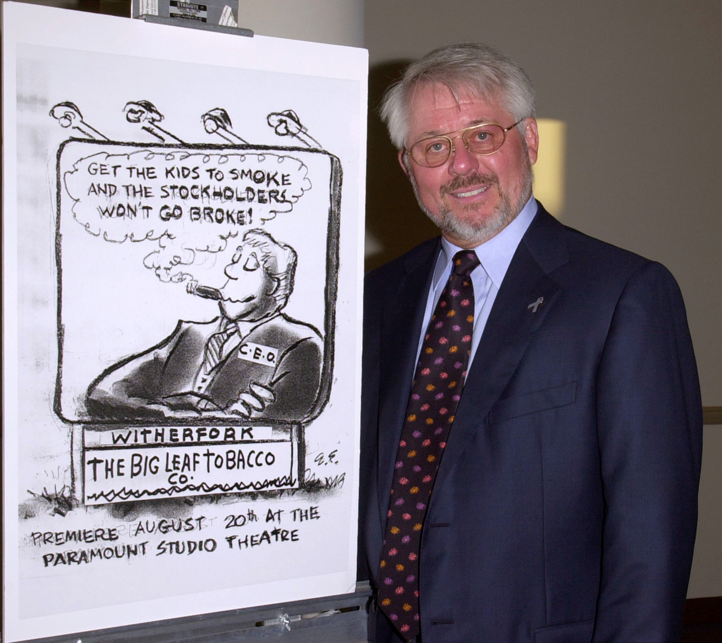 Dr. Jeffrey Wigand during The Big Leaf Tobacco Company Screening at Paramount Studios in Los Angeles, California, United States. / J. P. Aussenard/WireImage
