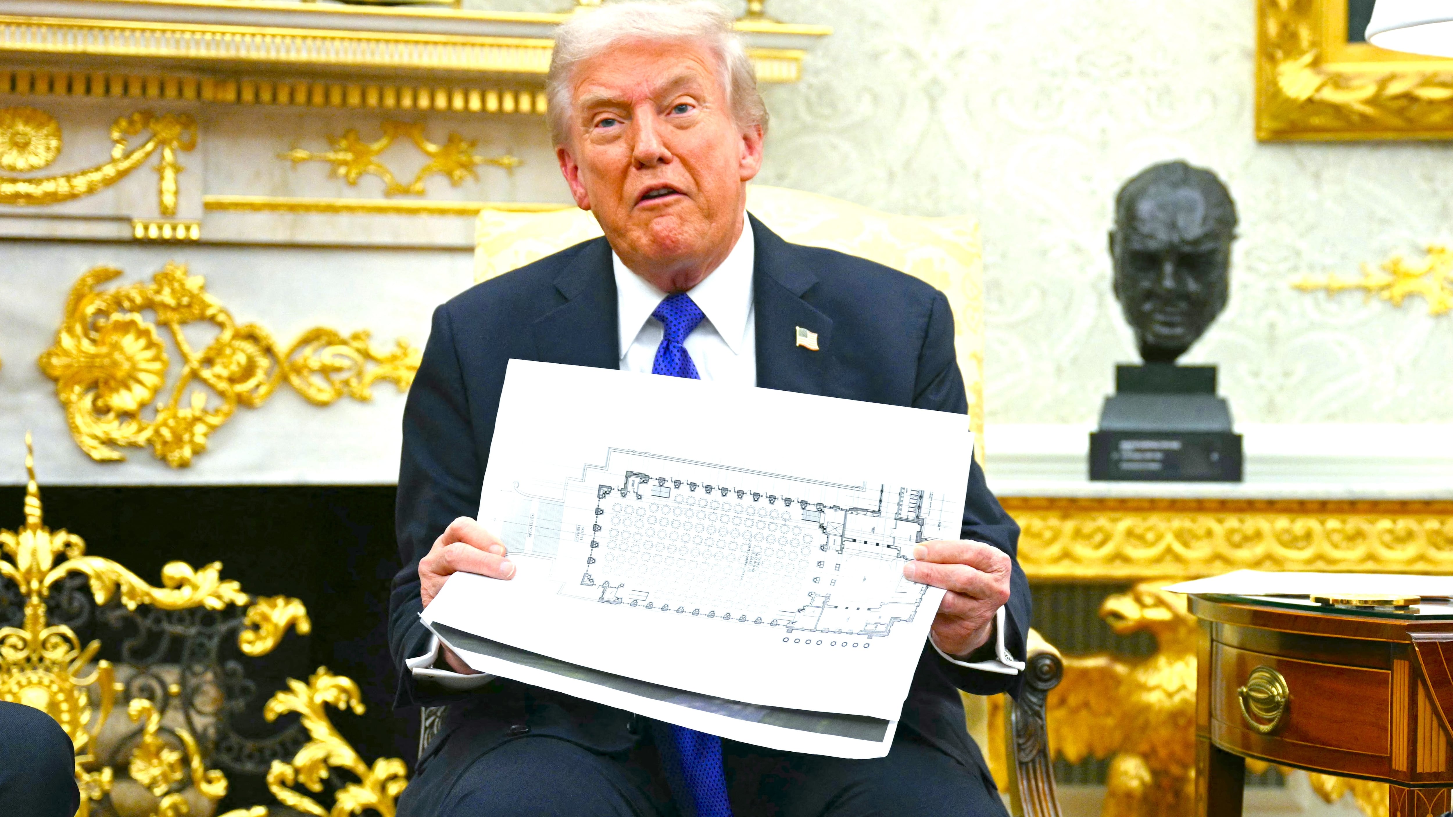Trump Gives Bonkers Reason Ballroom Construction Must Go On