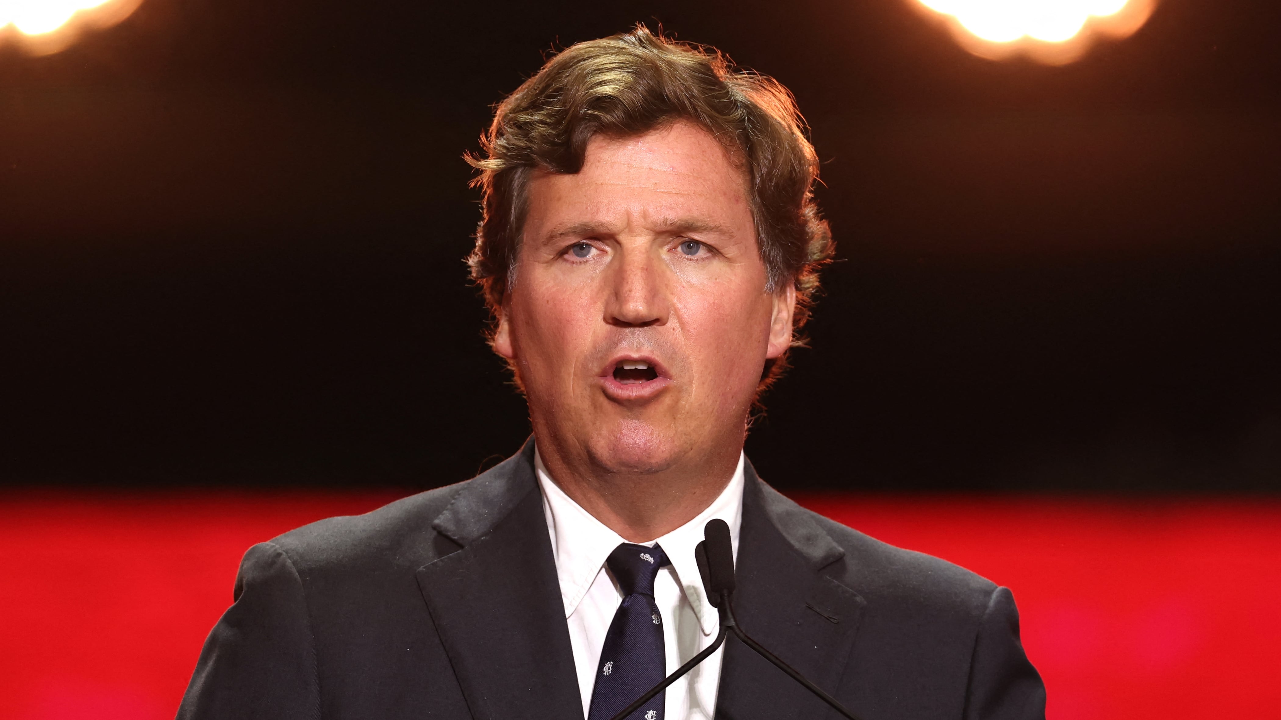 Tucker Carlson’s Ex-Network Torches His Unhinged Conspiracy