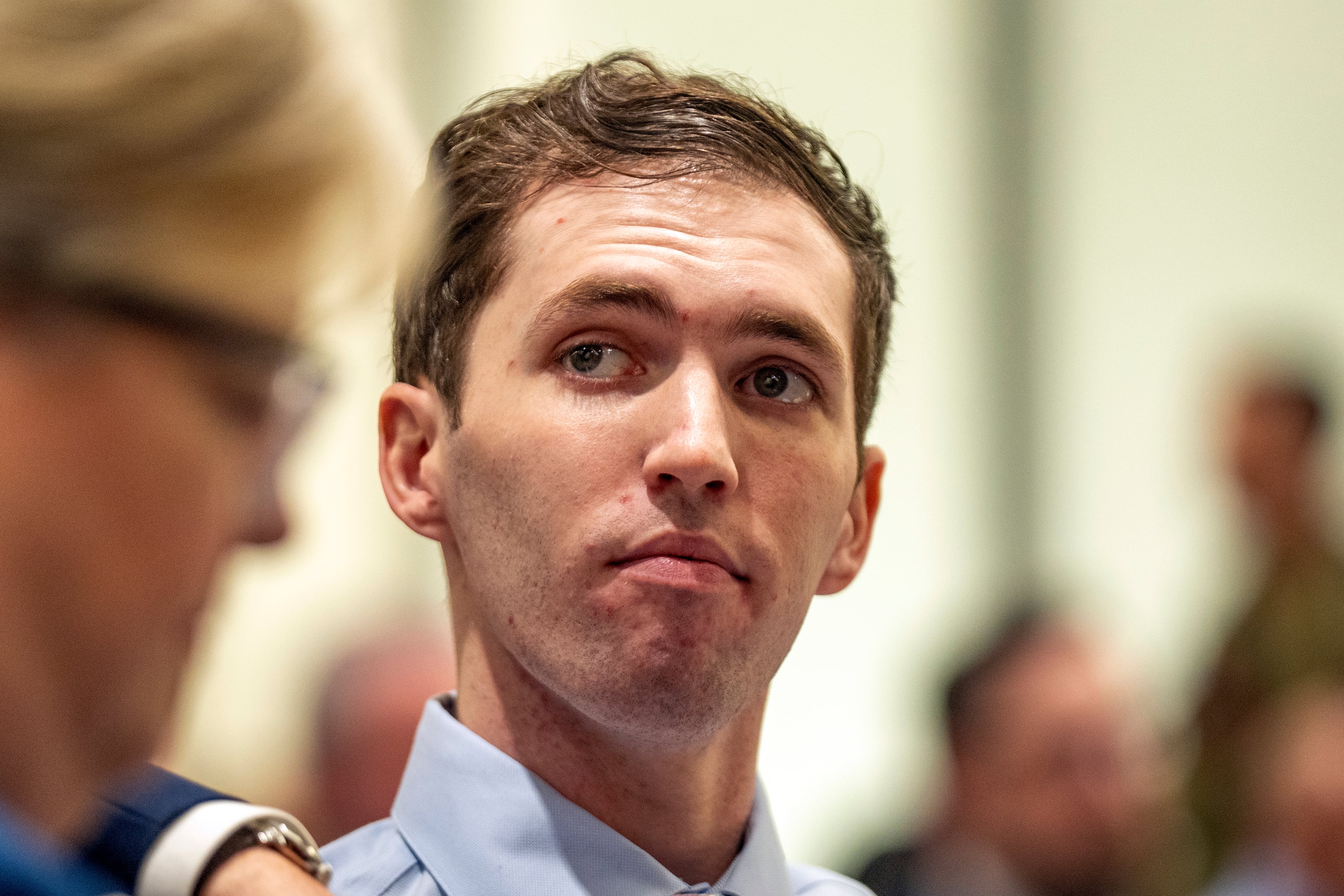 Tyler Robinson appeared in court earlier this month as the judge debated media access to his hearings. / Pool / Getty Images