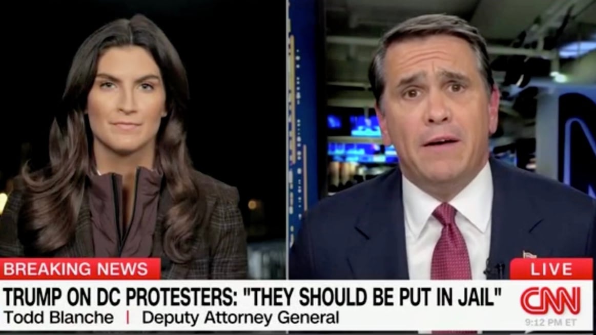 Todd Blanche speaks to Kaitlan Collins on CNN.