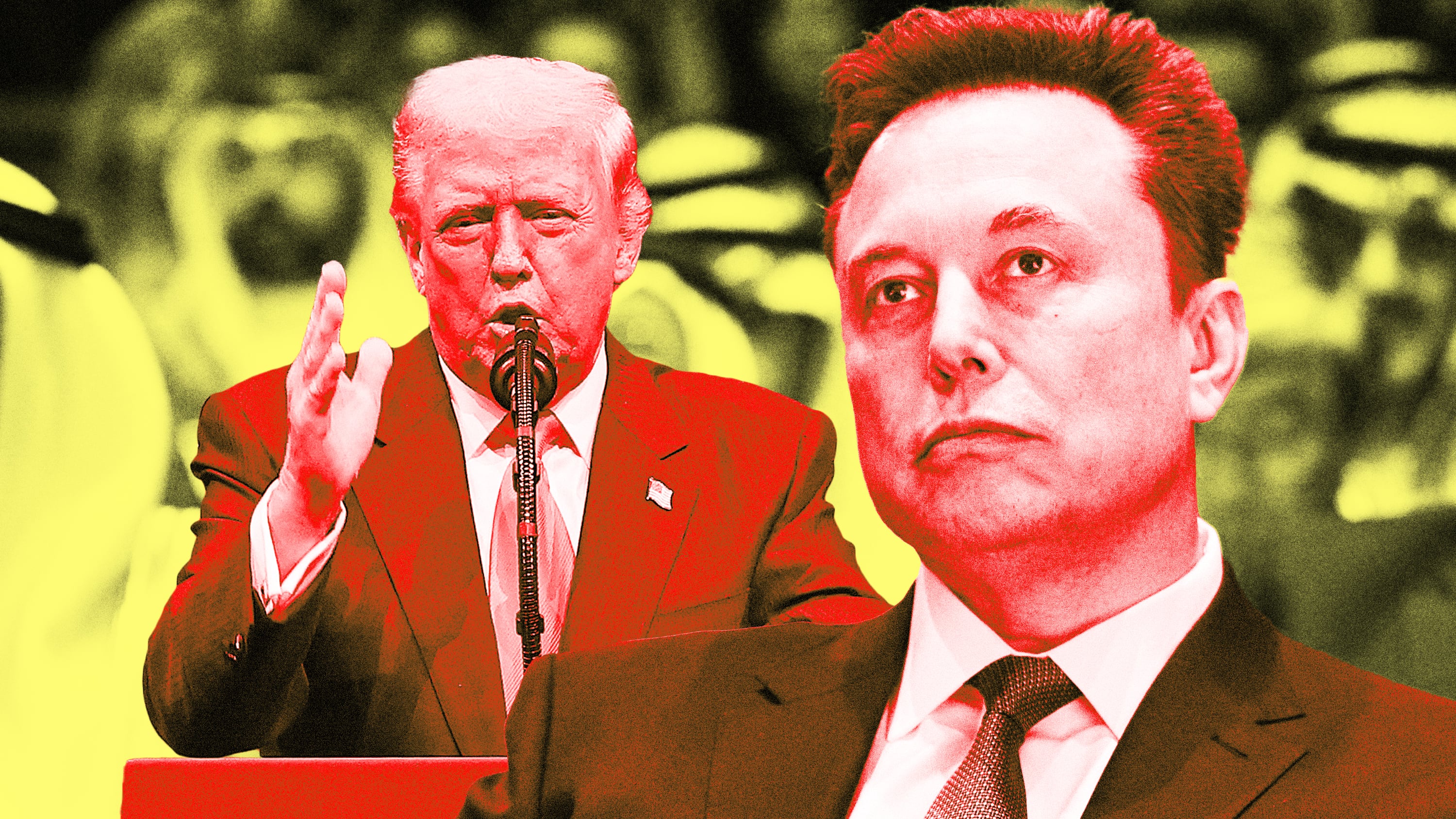 Trump Shames Musk in Front of Emotional Support CEOs